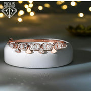 Lab-Grown Diamond Bracelets and Bangles