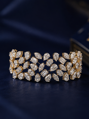 Cadenza Diamond Cuff Bracelet