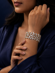 Cadenza Diamond Cuff Bracelet