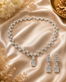 Elora Emerald Necklace Set